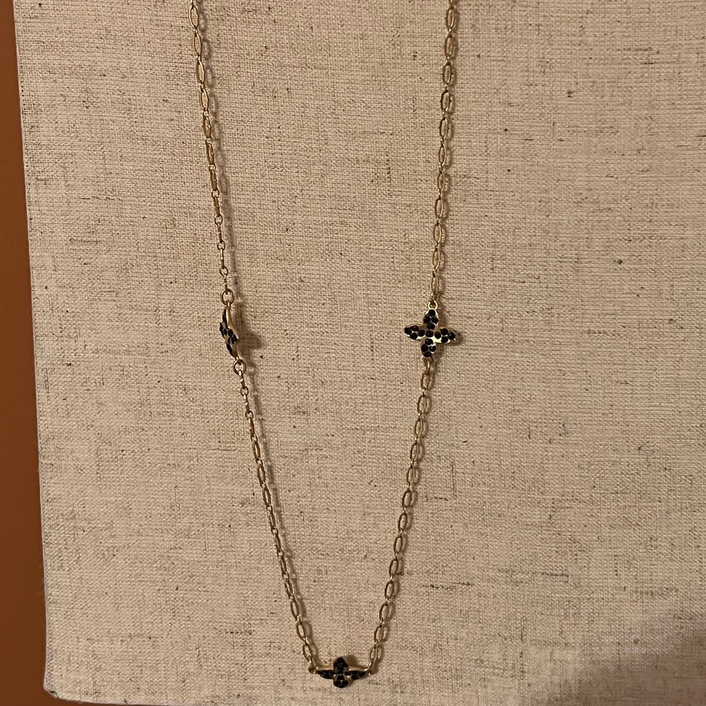 Spartina 41" gold necklace